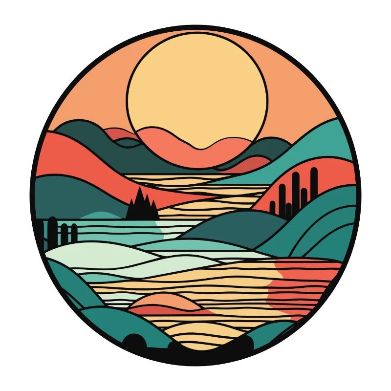 Coucher de soleil