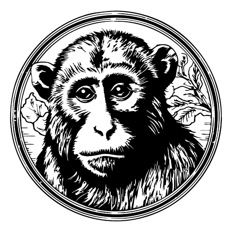 Singe Singe Visage de Singe Jungle