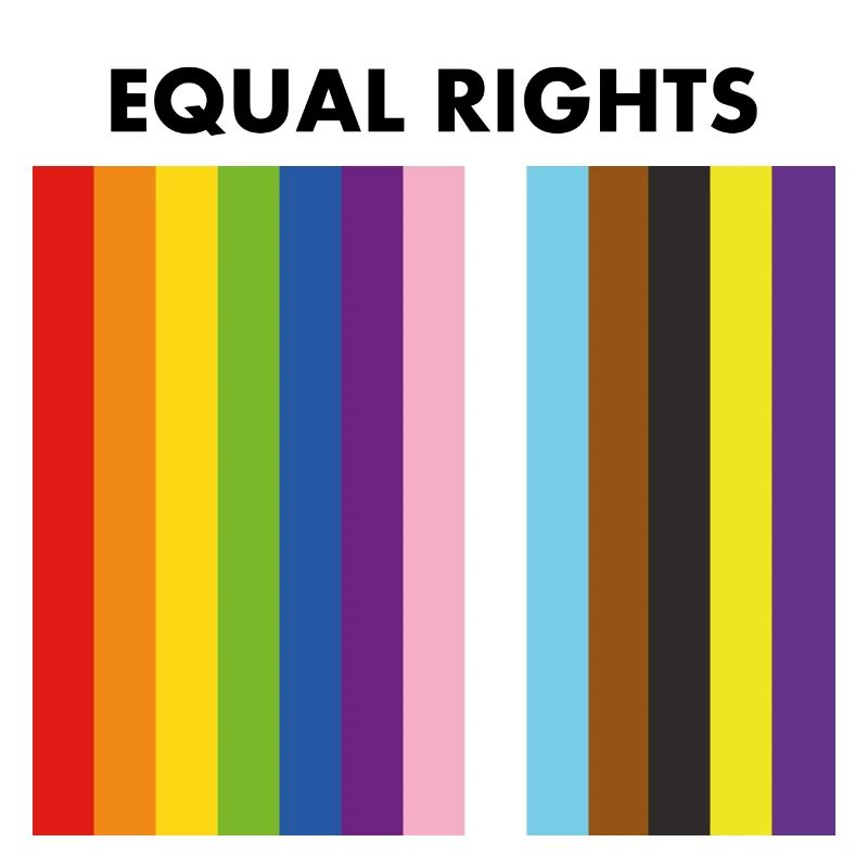 Equal rights inclusive pride flag