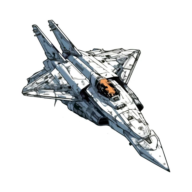 Wütendes Sturmflugzeug