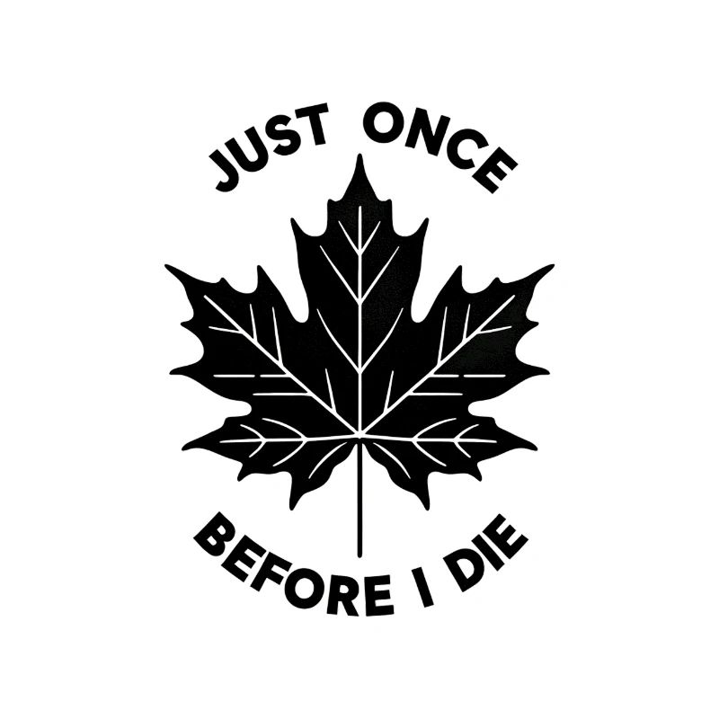 Maple Leaf's Serene Solitude