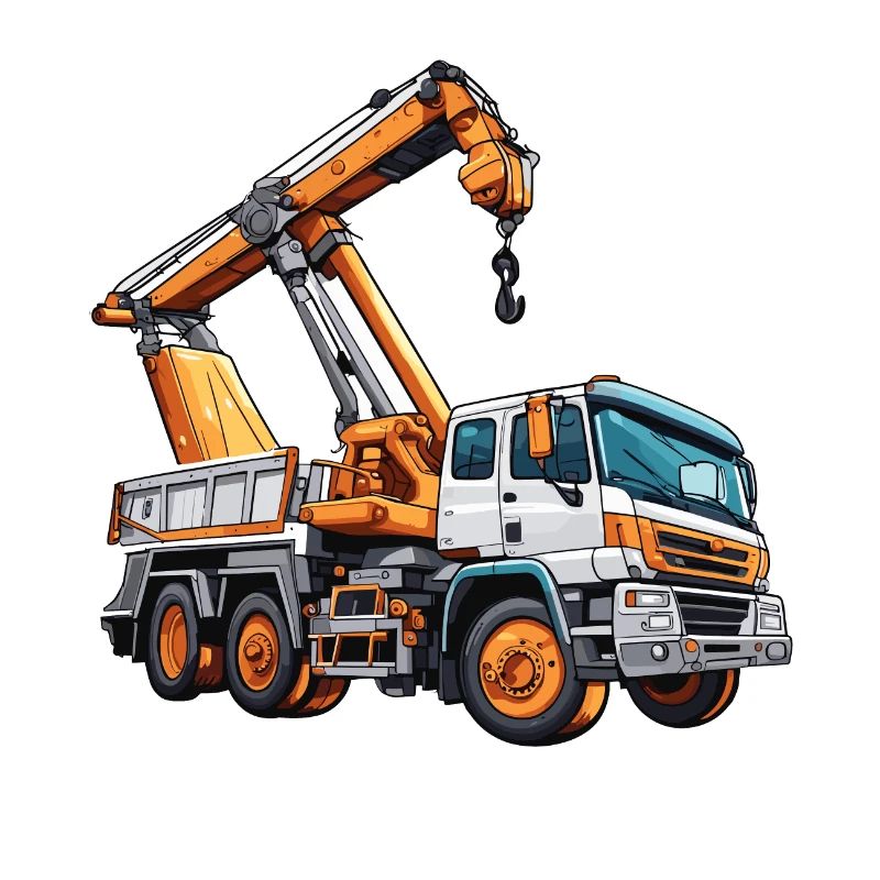 Kran / Baustelle / Seilwinde / Kransystem