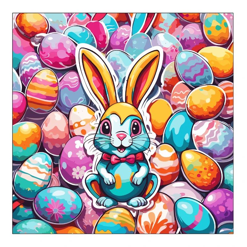 Easter Bunny / Easter / Eggs / Holidays / Easter