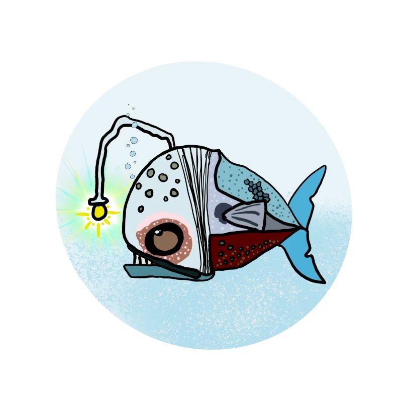 Leuchtfisch Unterwasserlamp