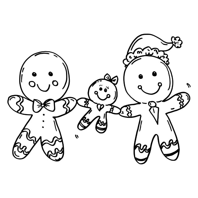 Lebkuchen Familie