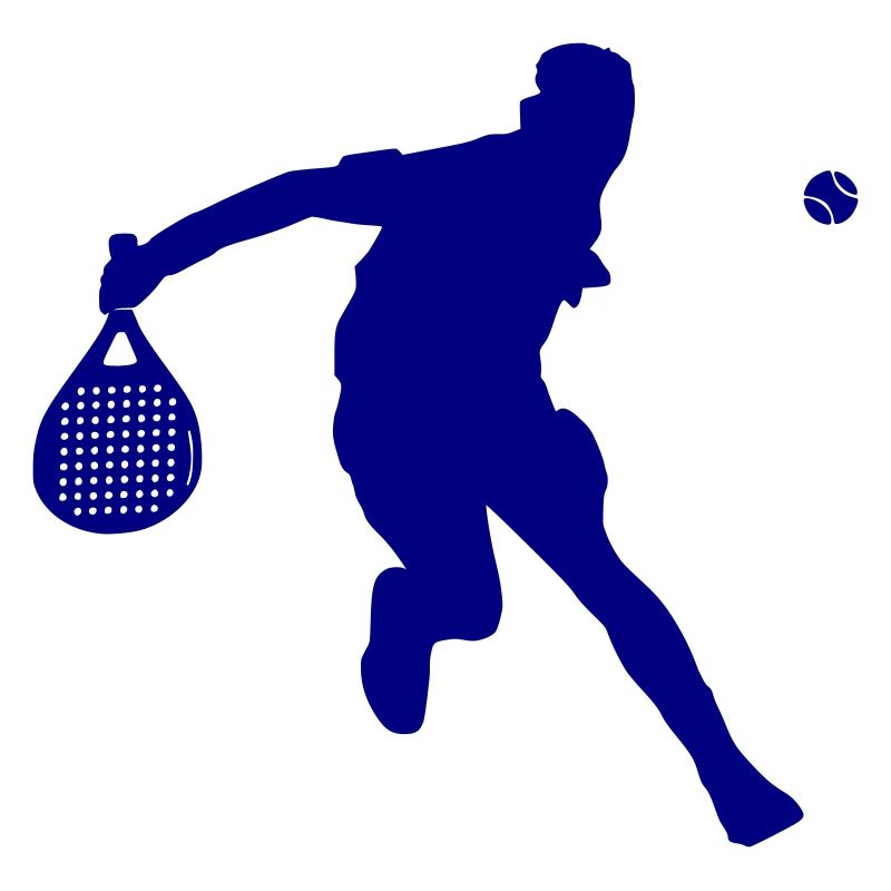 Padelspieler Silouhette