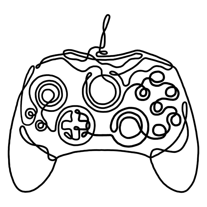 Gamer Zocker Controller Geschenk