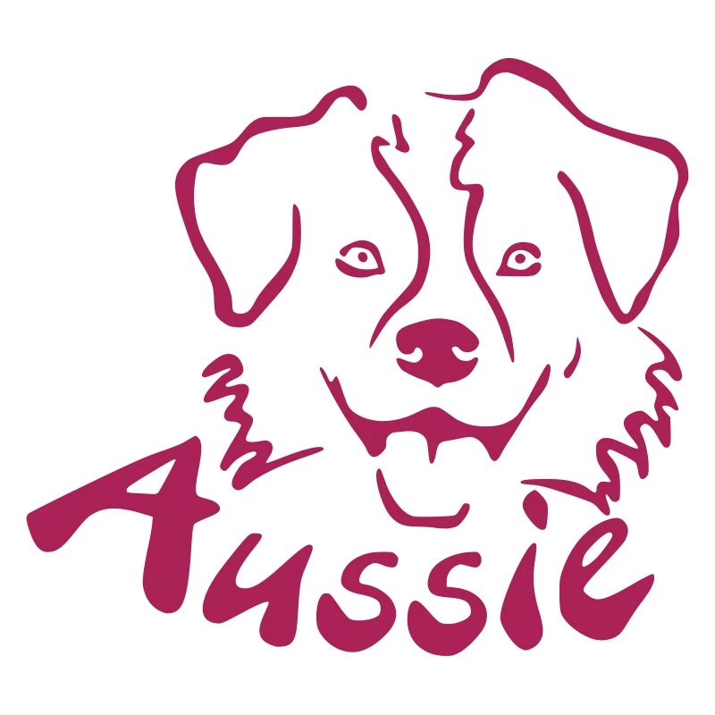 Happy Aussie einfarbig