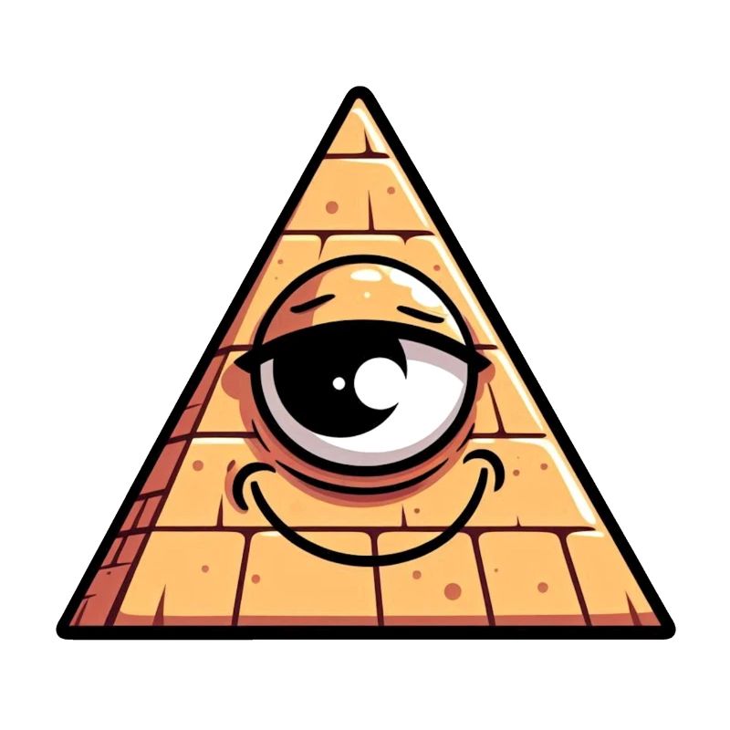 Allsehendes Pyramidenauge