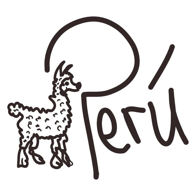 Peru handschrift mit tier