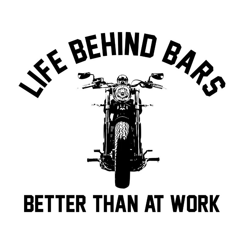 LEBEN HINTER GITTERN BESSER ALS BEI DER ARBEIT MOTORRAD