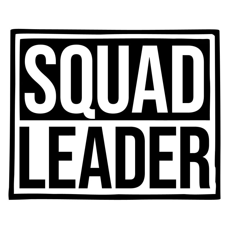 Squad Leader Schild Design