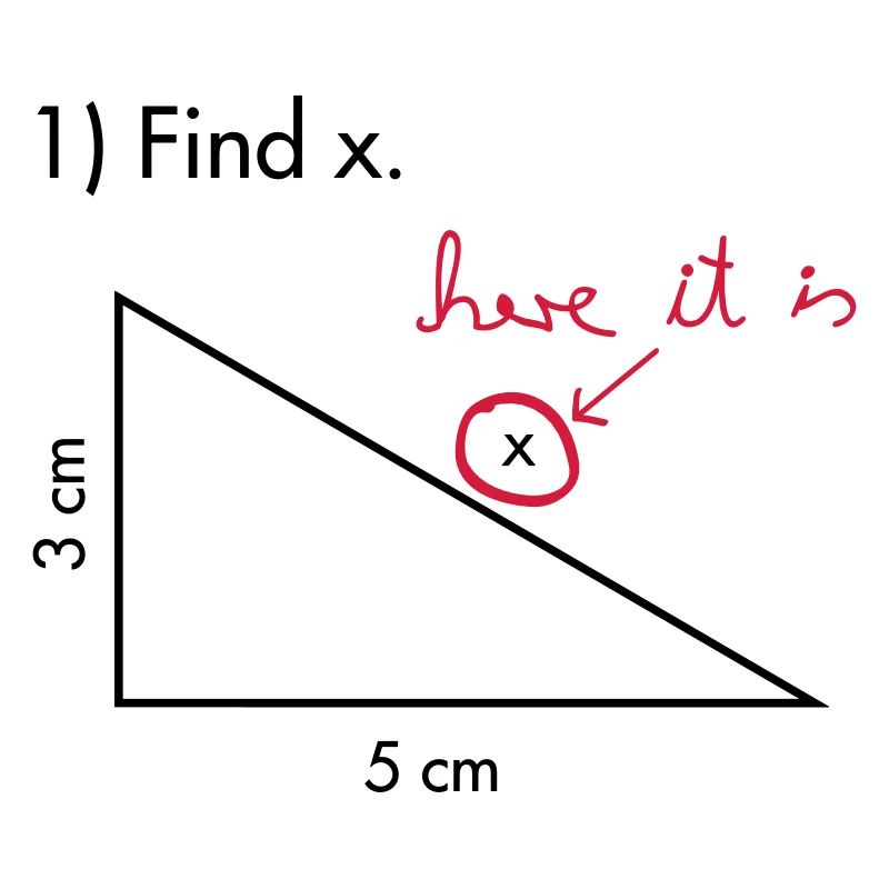 Trouver x
