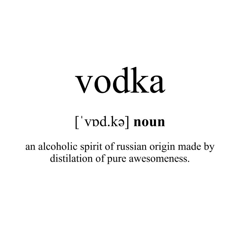 Vodka (Vodka) Dictionnaire de définition