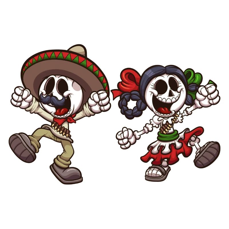Squelettes mexicains