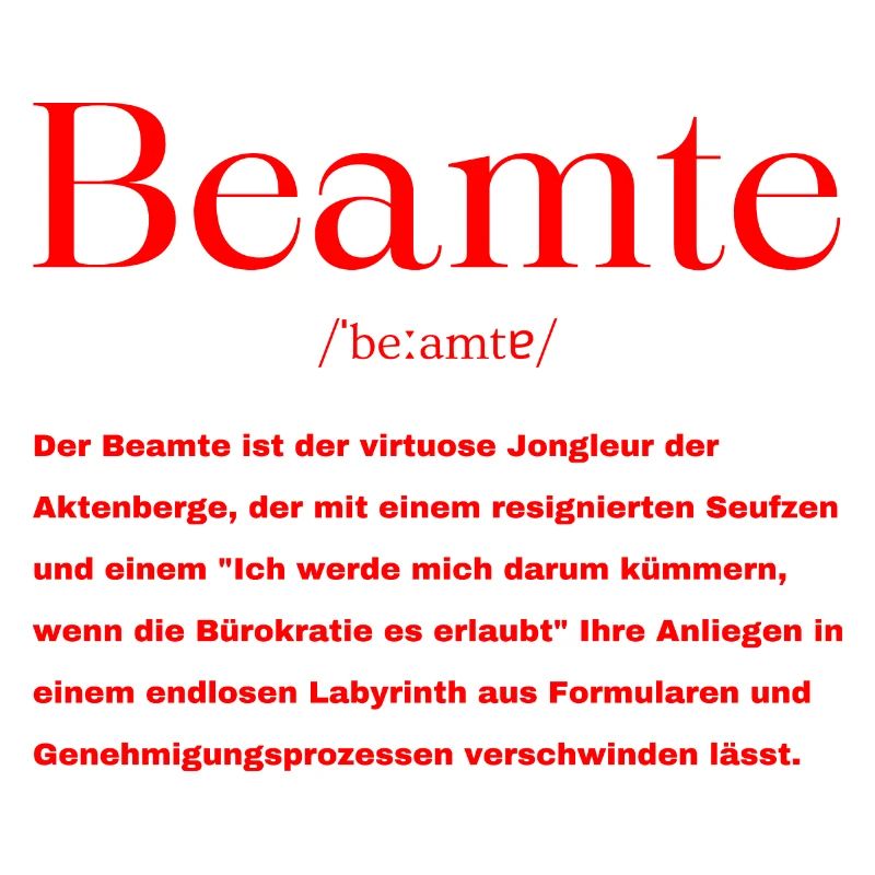 Beamte Definition