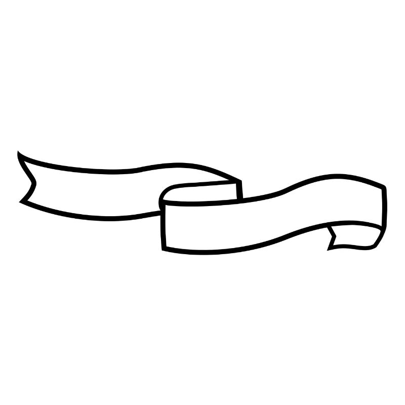 Banner geschwungen