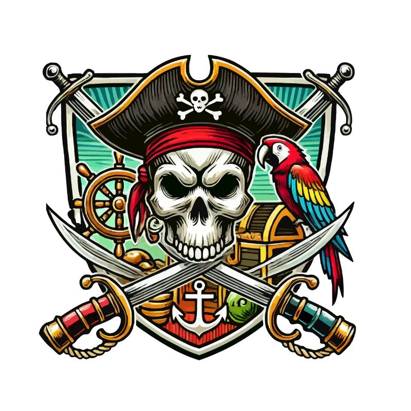 piraten wappen
