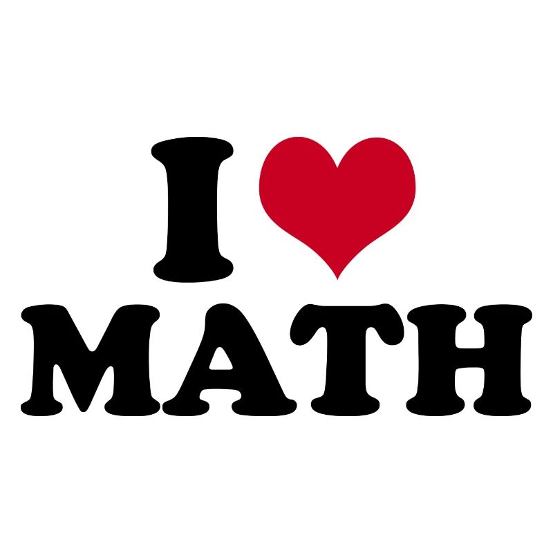 J’aime le professeur de mathématiques Math