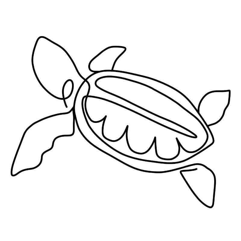 Schildkröte dunkel