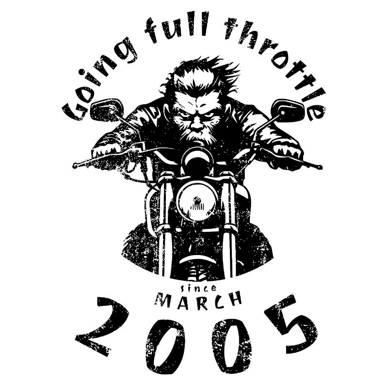 20. Geburtstag Going full throttle since 03/2005