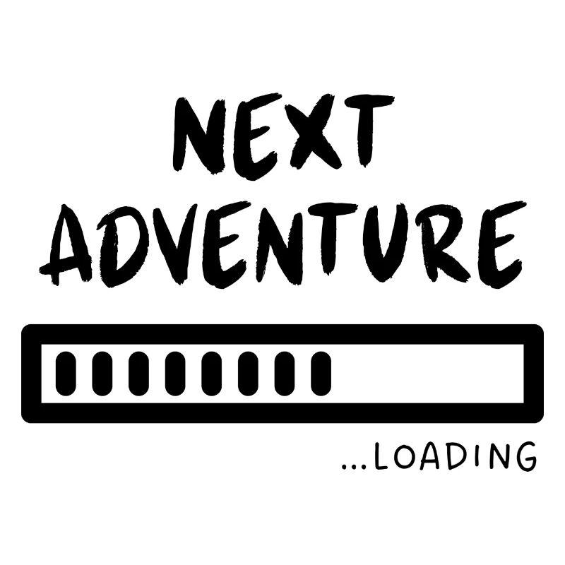 Next Adventure is loading loading bar
