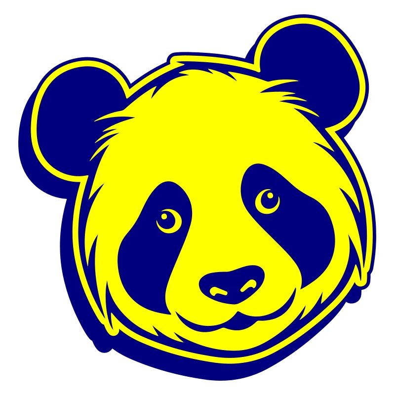 Panda Kopf