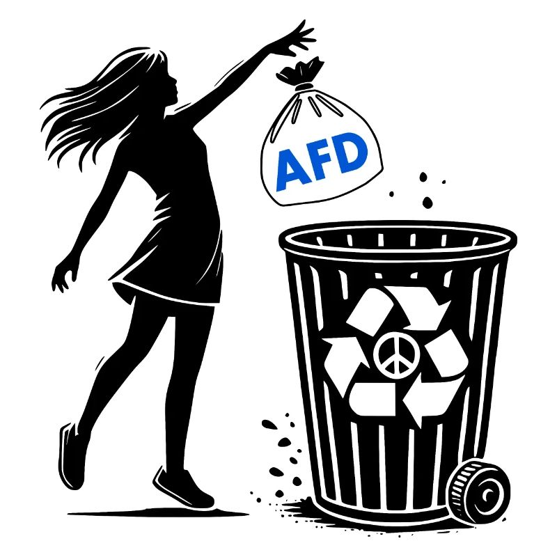 FCK AFD - Against the Right - keep your environment clean