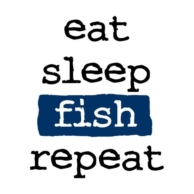 manger dormir poisson répéter