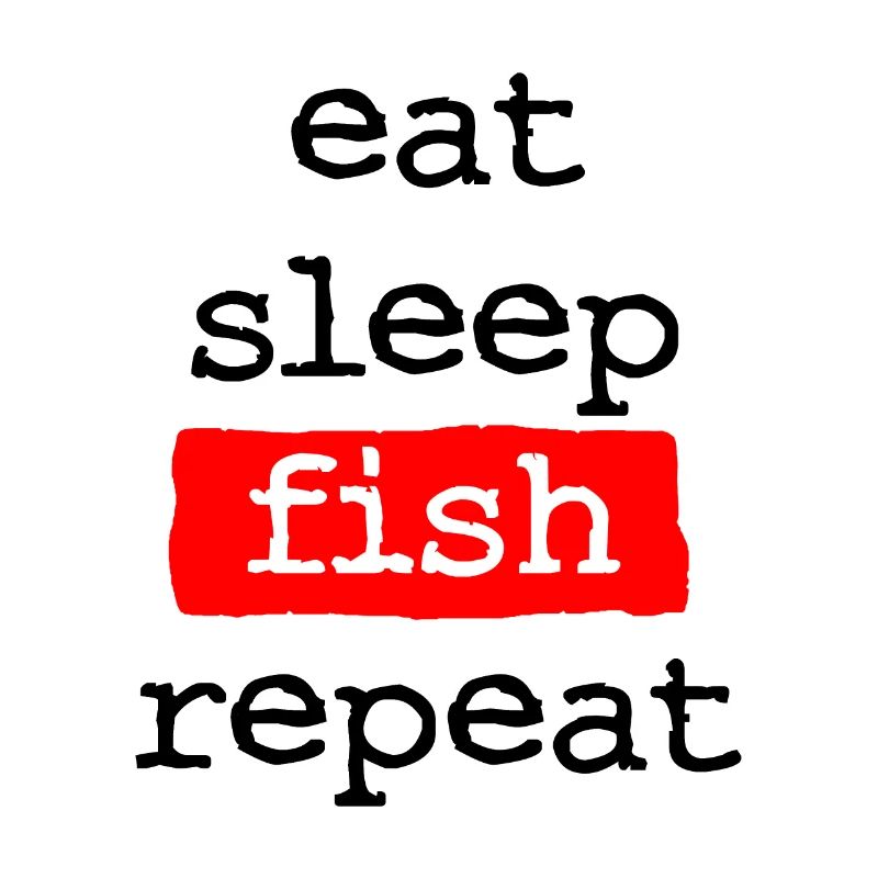 manger dormir poisson répéter