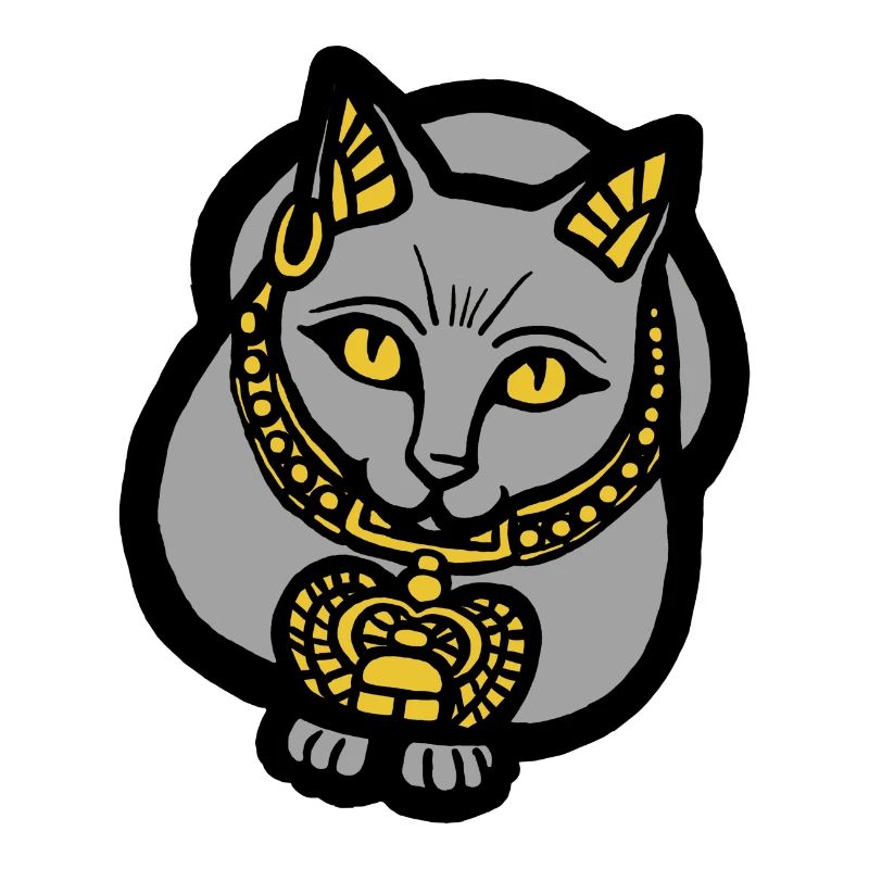 Graue Katze