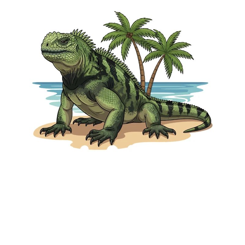 Galapagos-Inseln Eidechse