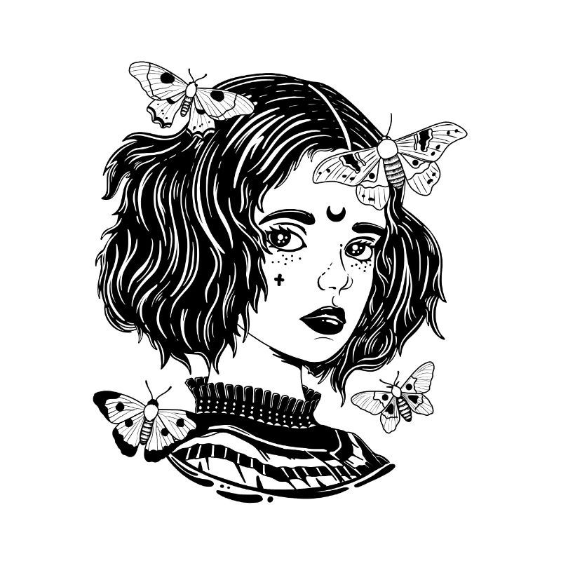 Gothic-Mädchen