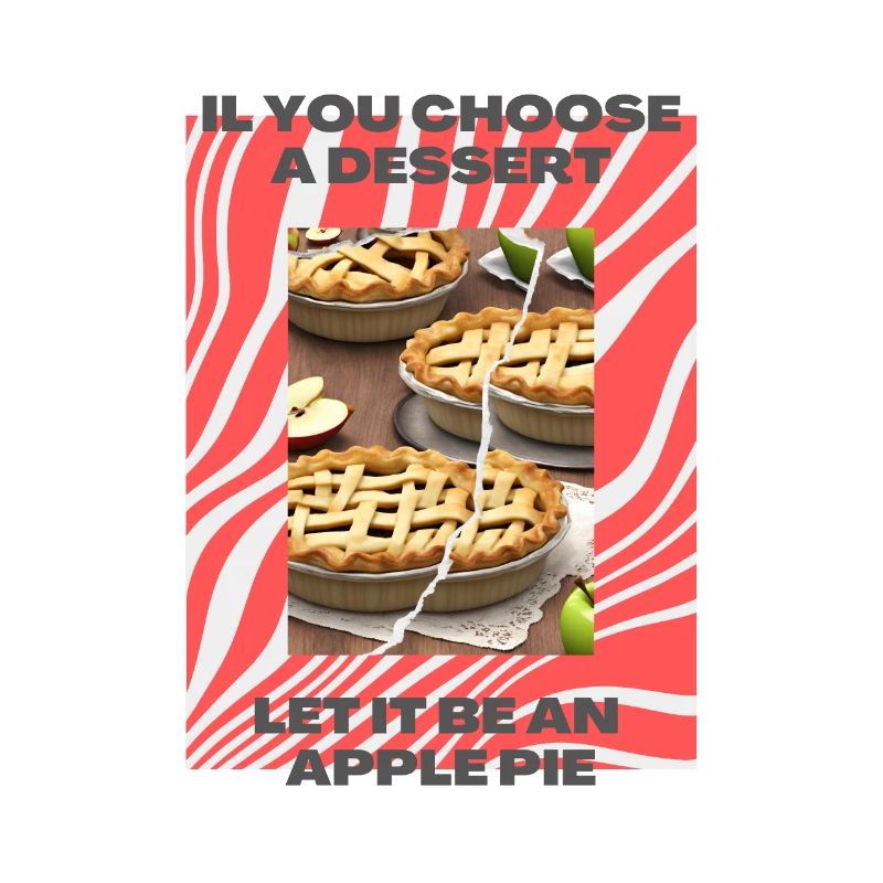 Süßer Apfelkuchen