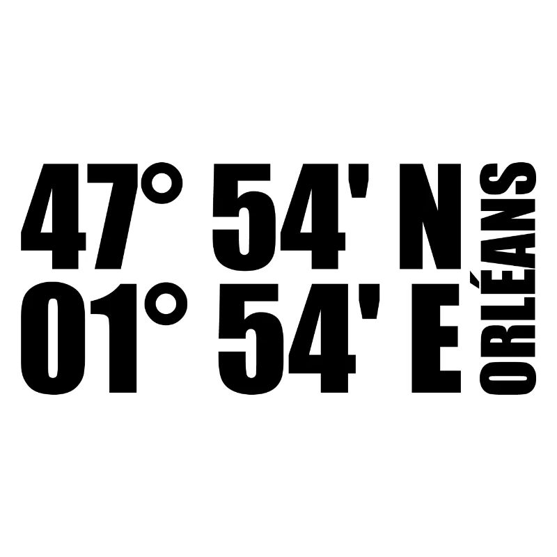 Orléans coordinates