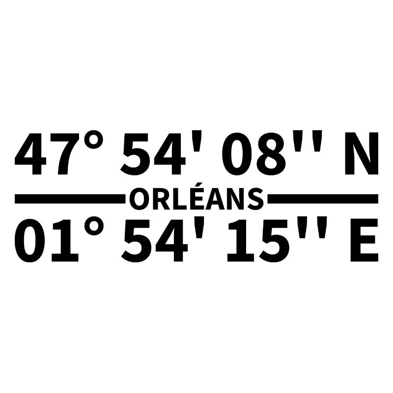 Orléans coordinates