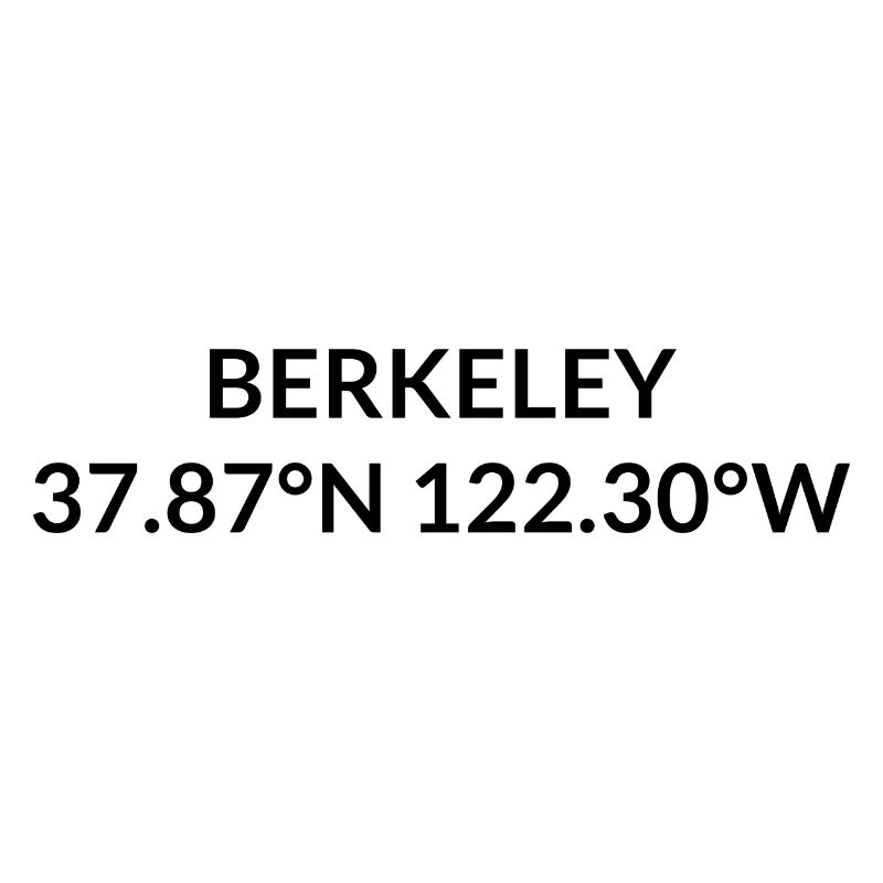 Berkeley, California, USA Coordinates