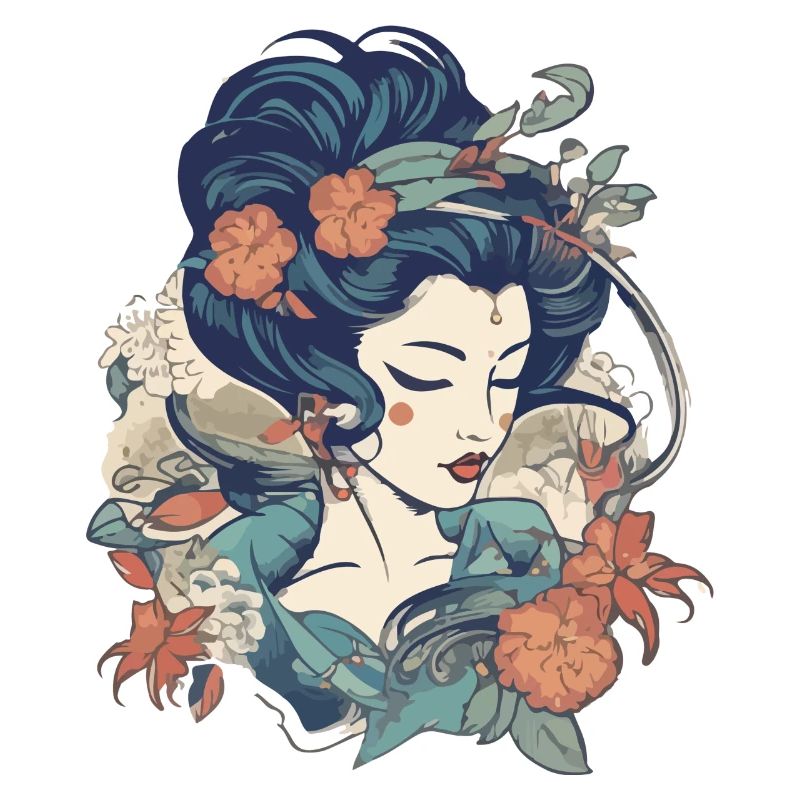 Femme rétro