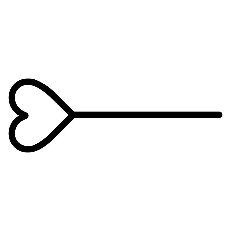 Flèche coeur