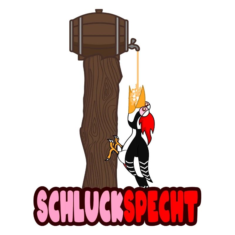 Schluckspecht Geschenkidee
