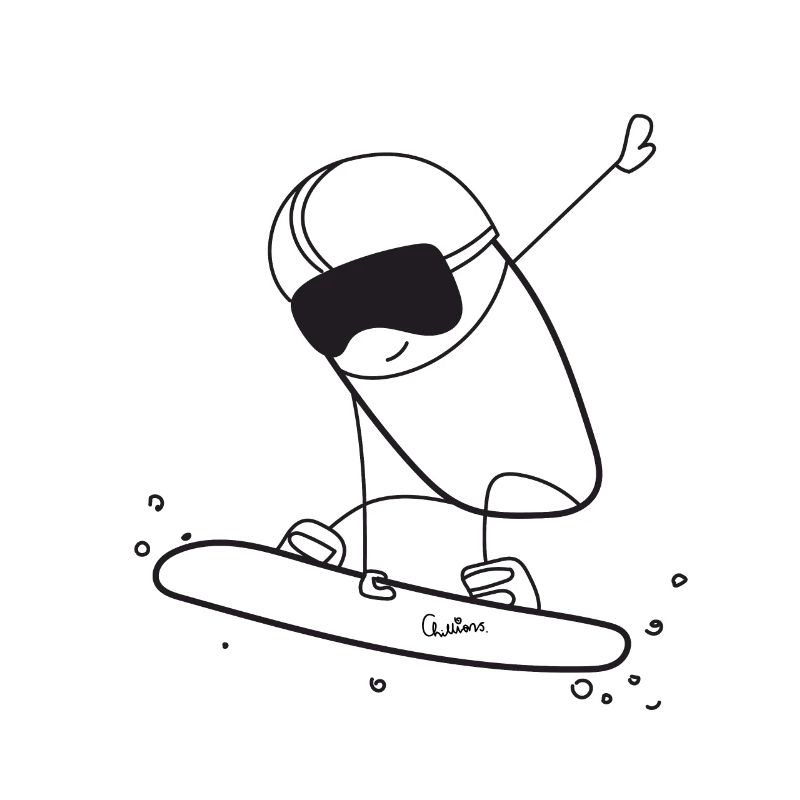 Chillions Snowboarder