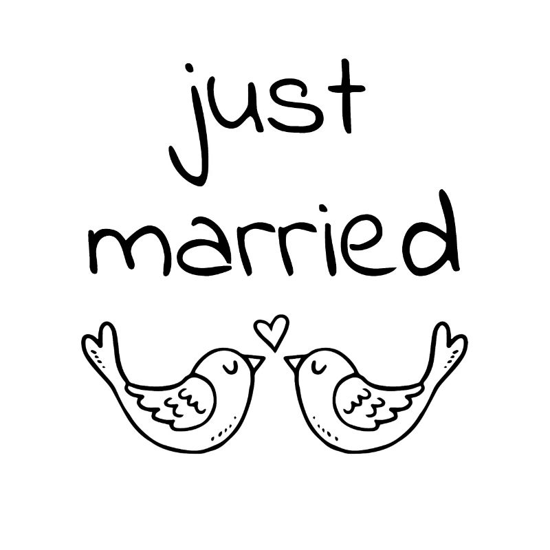 just married