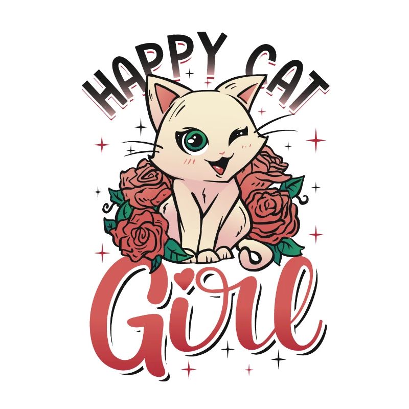 Chat chat heureux Chat Chaton