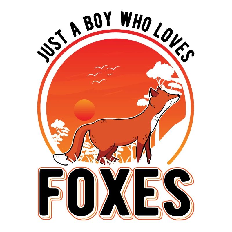 Fuchs Junge Geschenk