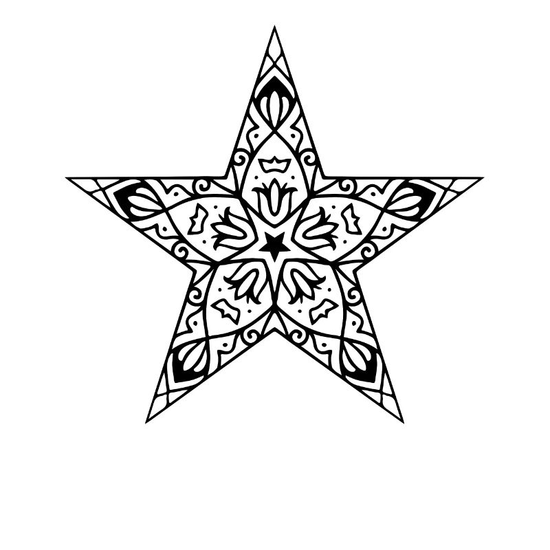 Mandala étoilé