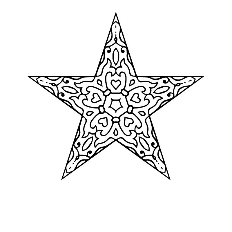 Mandala étoilé