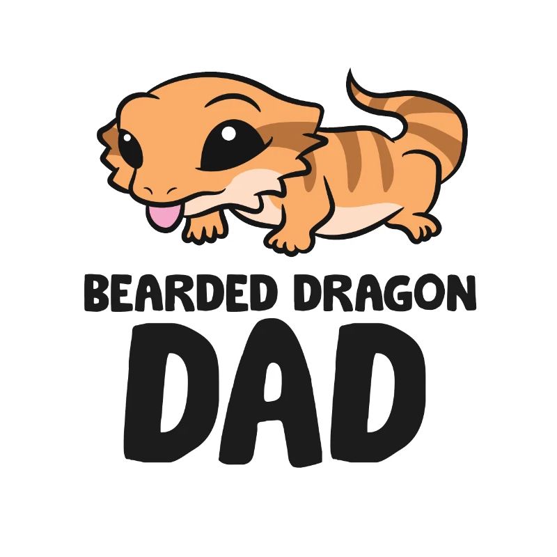 Bartagame Papa Eidechse Reptil Bartagame Papa