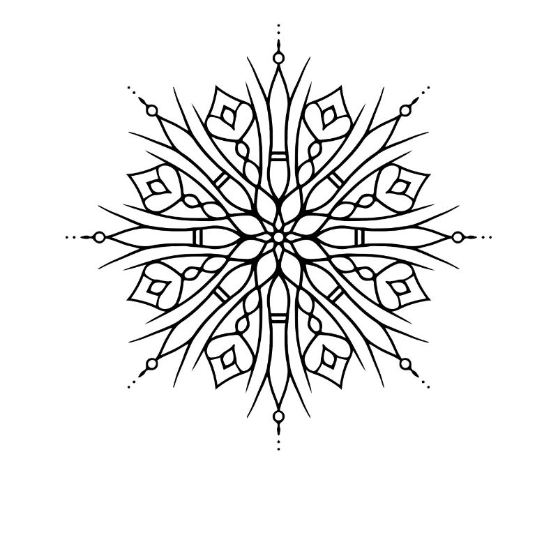 Blumen Mandala