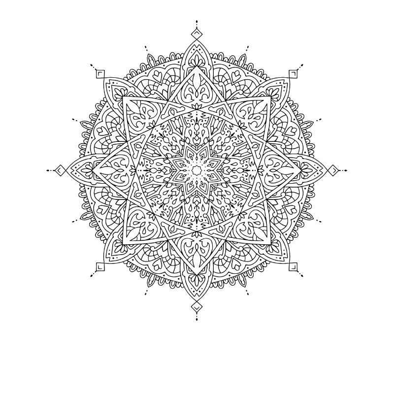 Blumen Mandala