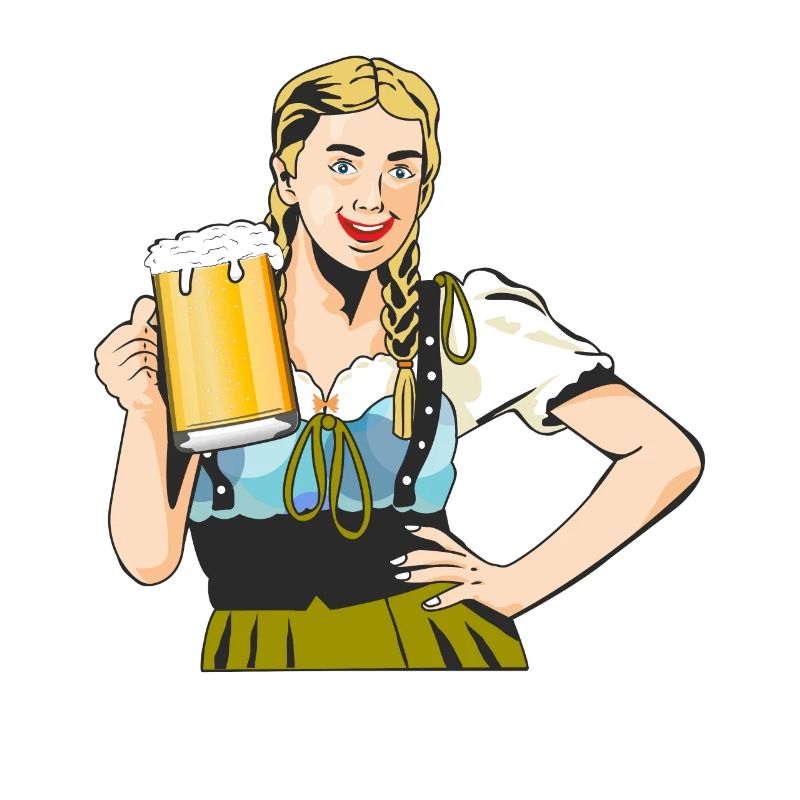 FRAU BIERGLAS